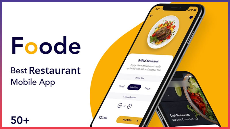 THIẾT KẾ APP MOBILE CHO NHÀ HÀNG: HƯƠNG VỊ TRÊN ĐẦU NGÓN TAY